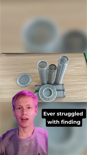 Different Type Metal Filter Disc Filter Tube Stainless Steel Filter Woven Mesh Tube