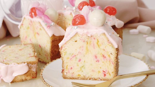 Pink Pound Cake