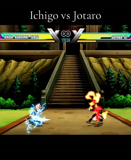 Ichigo Kurosaki Battles Jotaro Kujo in Epic Showdown