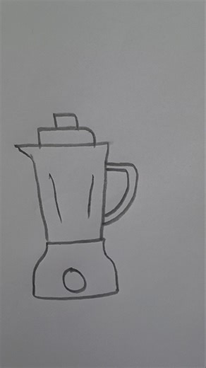 blender machine pencil drawing #ytshorts #drawingideas
