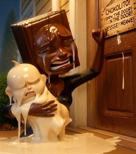 Little White Chocolito Melting Animation Part 2