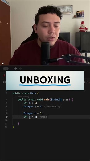 Autoboxing y unboxing es cuando #java convierte automáticamente entre tipos primitivos y objetos