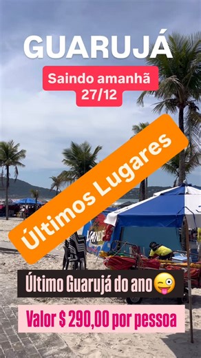 Kelly e Anderson Excursões on Instagram: "🏖️GUARUJÁ🏖️ Bate volta ❤️❤️ULTIMO BATE VOLTA GUARUJA DO ANO❤️❤️ 📆Saída 27/12/2025 📆Retorno 28/12/2025 ✅INCLUSO ✅Transporte ✅Café da manhã ✅WC ✅Ducha ✅Seguro viagem ✅Guia Credenciada 🚎Cidades de Embarque🚎 ✅Lins ✅Cafelândia ✅Pirajuí ✅Bauru ✅Agudos ✅Lençóis Paulista ✅São Manoel ✅Botucatu 💳Consulte formas de pagamento no cartão de crédito 💳 🏖Kelly & Anderson Excursões e Turismo🚌 🚍Temos viagens rodoviários todos os finais de semana.🚍 Bate e volta
