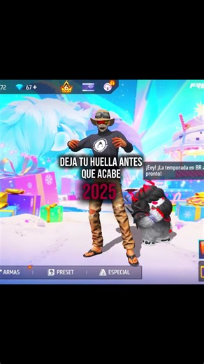 Deja tu huella 🫆 antes que acabe el año 🫀#freefire #freestyle