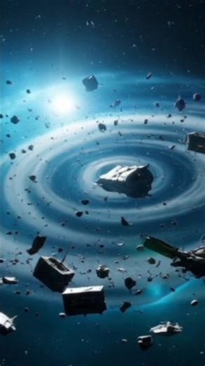 5 Seconds in Outer Space 🌌 | AI-Generated Cosmic Visuals #Shorts