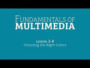 02-04 Lesson - Fundamentals of Multimedia