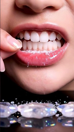 Star Shaped Glass Candy ASMR ⭐ Extreme Macro Crunch