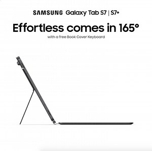 4.3K views · 959 reactions | Get a PC-like experience when you plug in the FREE Book Cover Keyboard on the #GalaxyTabS7 and S7+. Learn more: spr.ly/GalaxyTabS7-BC | Samsung | Facebook