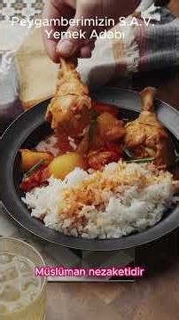 Peygamber Efendimiz (S.A.V)'in Yemek Adabı #peygamberimiz