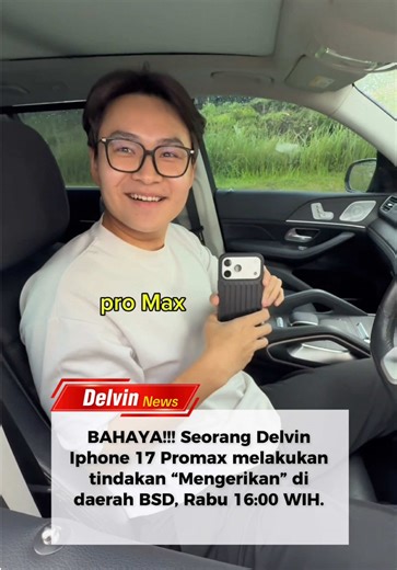 Kronologi: Terlihat mobil Mercedes‑Benz GLS 450 melintas di jalan raya BSD pukul 16.00 WIH (Waktu Indonesia Halu). Terdengar pernyataan, “kalau hafal dapat 100k.” Diduga target masih beroperasi di sekitar BSD hingga pukul 18.00. #iphone17promax #hidupsederhana #sederhana #fyp