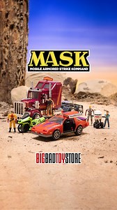 🚨 MASK UP! 🚨 The legendary M.A.S.K. (Mobile Armored Strike Kommand) line from The Loyal Subjects , brings classic characters and transforming vehicles back into collectors’ hands. With nods to the original ’80s designs and updated articulation, this lineup is a solid addition for longtime fans and new collectors alike. Available now at BigBadToyStore: • Condor – Brad Turner’s covert cycle that converts into an airborne attack jet with FX accessories • Thunderhawk – Matt Trakker’s iconic sports