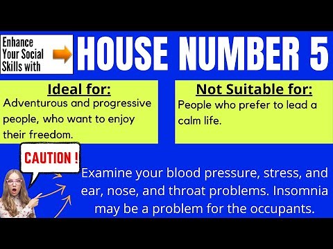 Significance of house number 5 in numerology | numerology house number 5 | numerology home numbers