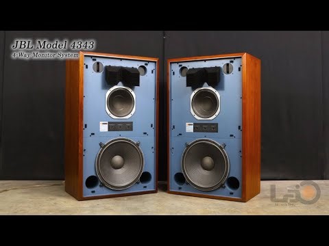 JBL Model 4343 - 4Way Monitor System 1
