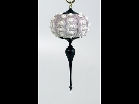 Making a Sputnik Sea Urchin Ornament with Turned Finials - Part 1