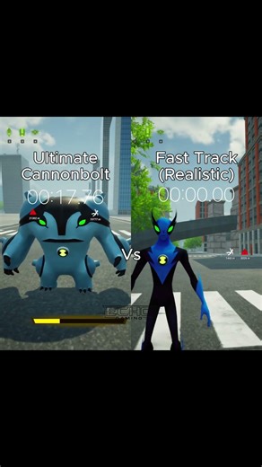 Ultimate Cannonbolt Vs Realistic Fast Track