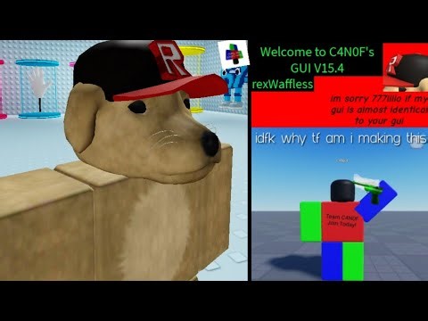 C4NOF's Gui - Showcase Require gui V15.4 - Roblox Exploiting (Made By ‪@C4N0F‬ )