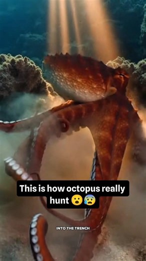 This Is How Octopus Really Hunt Their Prey 😯🐙