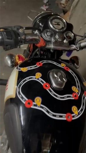 Riding map intall in bullet || The Magic Sticker