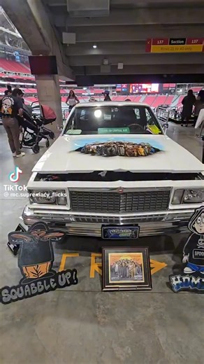 Happy to announce the HOMIES EL CAMINO will be a special guest, at our tequila drop this weekend. It’s your chance to post up next to it with your Homies Tequila bottles. Shout out of thanks to my Homie Tino for trailering his piece of Homies art on wheels all the way from Phoenix to help be a part of this special day in Homies history, to Juan the promoter for the intro. Event is from 10AM-2:00 PM Ramirez Beverage Center, 2765 E Olympuc Blvd L.A. homiestequila @dgatees @homiesonly602 @homieprin