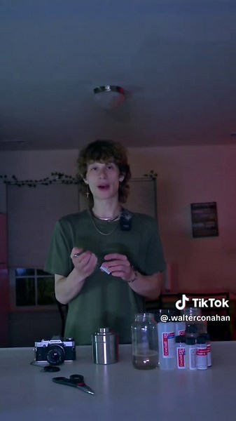 My film developing process #fyp #foryou #walterconahan #filmtok