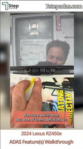 Why Does This Lexus Have Two Rear Cameras? | 2024 RZ450e ADAS Explained