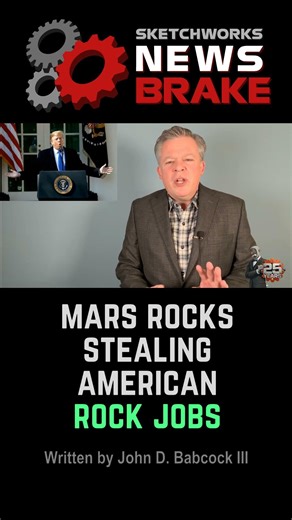 Mars Rock Mission Canceled 😬 | Sketchworks NewsBrake