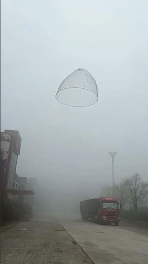 Use drones to airdrop the net process- Good tools and machinery make work easy