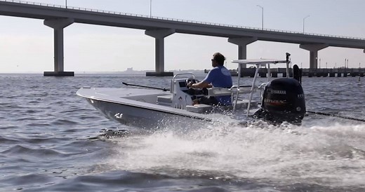 "It's the best all around skiff for the fishing that I do" -Capt. Al Keller on the Hell's Bay Marquesa Read More: http://bit.ly/2ENatsf | Hell's Bay Boatworks