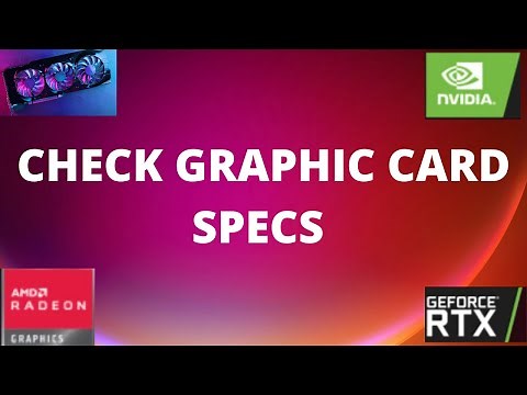 How To Check Graphic Card Specs on Windows 11/10 | Which Graphics Card You Have on Your PC