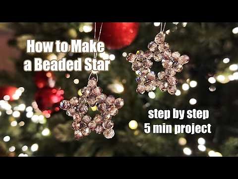 How to Make a Beaded Star