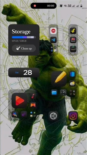 how to change status bar on oppo/realme/OnePlus.....,😱#smartphone #tech #oppo #realme #oneplus