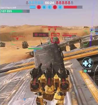 This is the best robot in the game - Walking War Robots Fury Triple KwK 448mm Nashorns 2014 Gameplay