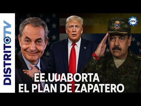 BREAKING NEWS VENEZUELA 💣 US ABORTS ZAPATERO'S PLAN: WANTED TO REPLACE MADURO FOR DELCY 💣