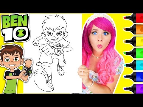 Coloring Ben 10 Alien Force Coloring Page - Ben Tennyson | Ohuhu Art Markers