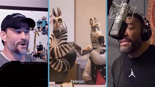 Marchello Denton | Roman Reigns and CM Punk voicing their characters for Zootopia 2. They are playing Zebra buddy cops know as the “Zebros”. #romanreigns... | Instagram