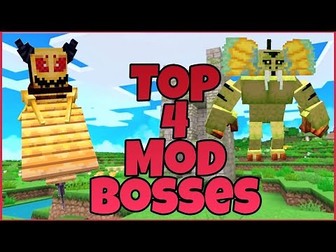 👍TOP 4 MODS de JEFES - BOSSES🐝💪 para MINECRAFT 1.16.5👣