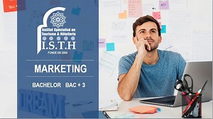 🔔 Inscriptions ouvertes 🇪🇺 Bachelor Européen en Marketing 🎓 Licence professionnelle en 1 an (Niveau Bac 3) ✅ Accès aux titulaires d'un niveau bac 2 ou équivalent Plus d'infos : 🌐 www.isthmaroc.com 📧 isthfes@yahoo.fr ☎️ 212 (0) 535 73 10 16 📱 212 (0) 668 35 98 87 | ISTH, Institut Spécialisé en Tourisme et Hôtellerie Privé de Fès