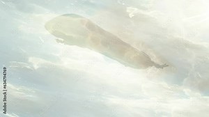 Anime Space Ship Sky Animation