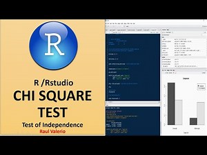 Chi Square Test | Independence | R | Rstudio | Goodness of fit | Chapter #1