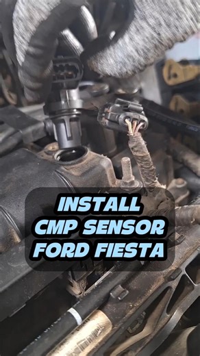 INSTALL CMP SENSOR FORD FIESTA #camshaft #sensor #installation #fordfiesta #ford #enginecontrolunit