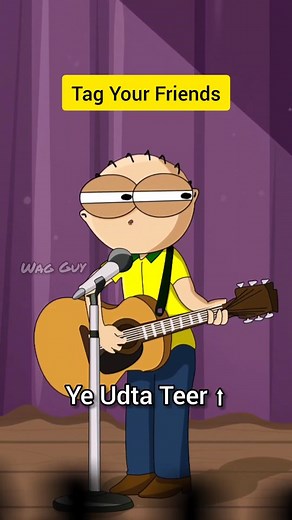 1.2M views · 21K reactions | Tag Your Friends  . . . . #animation #hindimemes #cartoon #memes #connectwithcommunity #communitylove #humor #wagguy #reelsinstagram #meme #fblifestyle | WAG GUY | Facebook