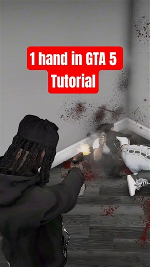 How to Shoot 1 hand in GTA 5 Story mode mods #gta5 #mods #storymode #gtarp #ops #gta5mods #tutorial