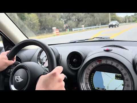 49k Mile Absolute Black 2013 Mini Cooper S Countryman Driving 02082026