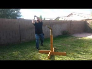 Cutting with the Windlass Erbach Sword