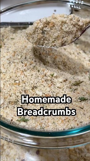 SUPER EASY Homemade Breadcrumbs (with Stale Bread)