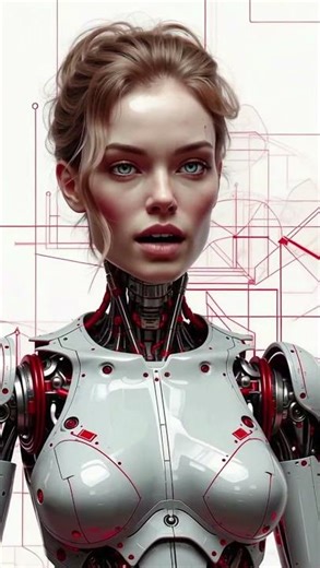 The beautiful biorobot Eva