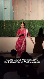 Divine Dance by Radhe Jaggi | Mystic Musings Event #sadhgurulatest #radhejaggi #mystic #khajuraho