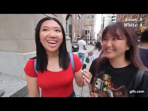 White men over Asian men