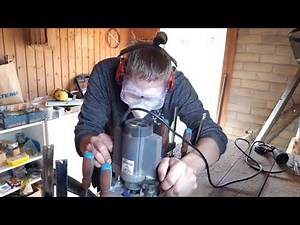 Making a router template with a 3d printed guide bushing