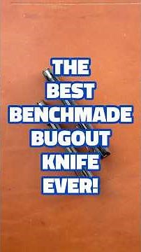The Best Benchmade Bugout Knife Ever!? #edcknife #stassa23